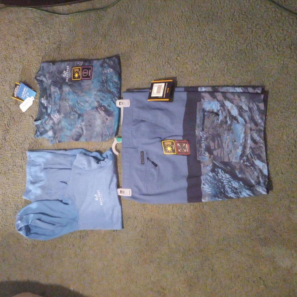 Fishing 🎣 swimming clothes bundle nwt